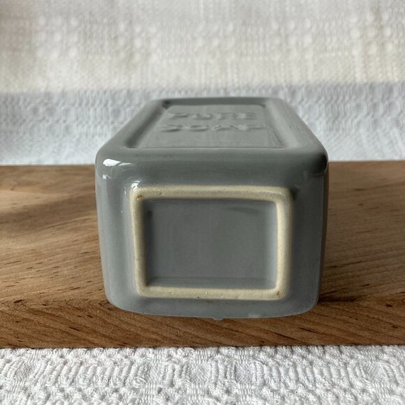Grey Ceramics Retro Soap Dispenser Soap Bottle Lotion Bottle with Pump, Used - Picture 7 of 9